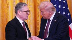 Starmer 'not going to yield' to pressure from Trump on Iran war