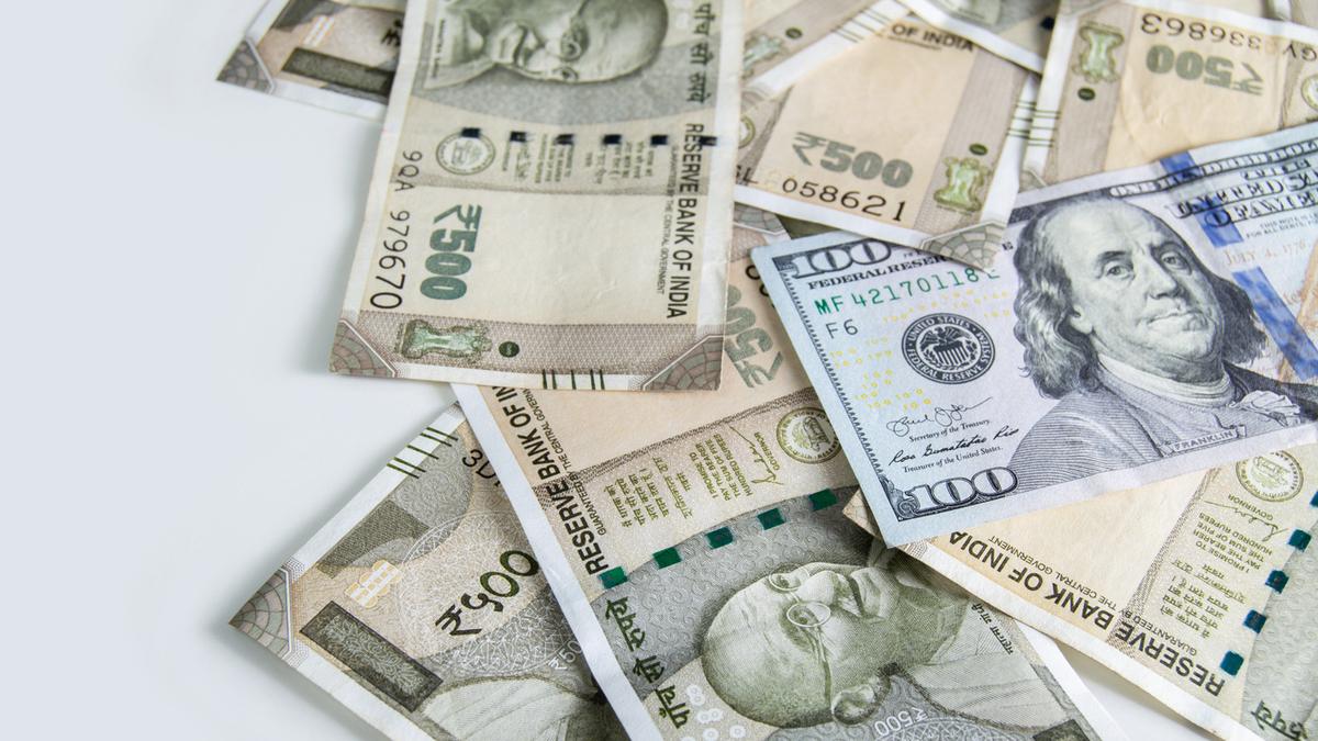 Rupee settles 9 paise lower at 93.44 against U.S. dollar